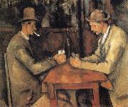 Paul Cezanne The Card-Players painting